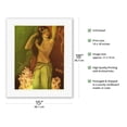 thumbnail image 2 of Hawaii - Girl Decorating Hair - Royal Hawaiian Hotel - Vintage Color Aquatint Etching by John Melville Kelly c.1946 - Fine Art Rolled Canvas Print 11in x 14in, 2 of 4