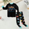 thumbnail image 4 of Paguaki Toddler Boys Pajamas Monster Cotton Kids Dinosaur 2 Pjs Sleepwear Clothes Sets, 4 of 4