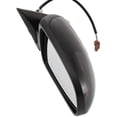 thumbnail image 2 of For Nissan Maxima 1996 1997 1998 1999 Door Mirror Passenger Side | Power Glass | Manual Folding | Paintable | Non-Heated | Black | Replacement For NI1321112 | K630153U01, 2 of 7