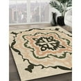 thumbnail image 2 of Ahgly Company Indoor Rectangle Patterned Vanilla Gold Area Rugs, 8' x 10', 2 of 6