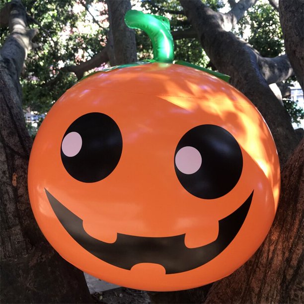 Halloween Inflatable Pumpkin Hanted House Hanging Spider Ghost Decorations for Halloween Horror Props Party Bar Outdoor DecorCOther He Qiyong unisex