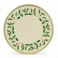 thumbnail image 2 of Lenox Holiday 6-Piece Holiday Salad Plate Set, Porcelain, 2 of 5