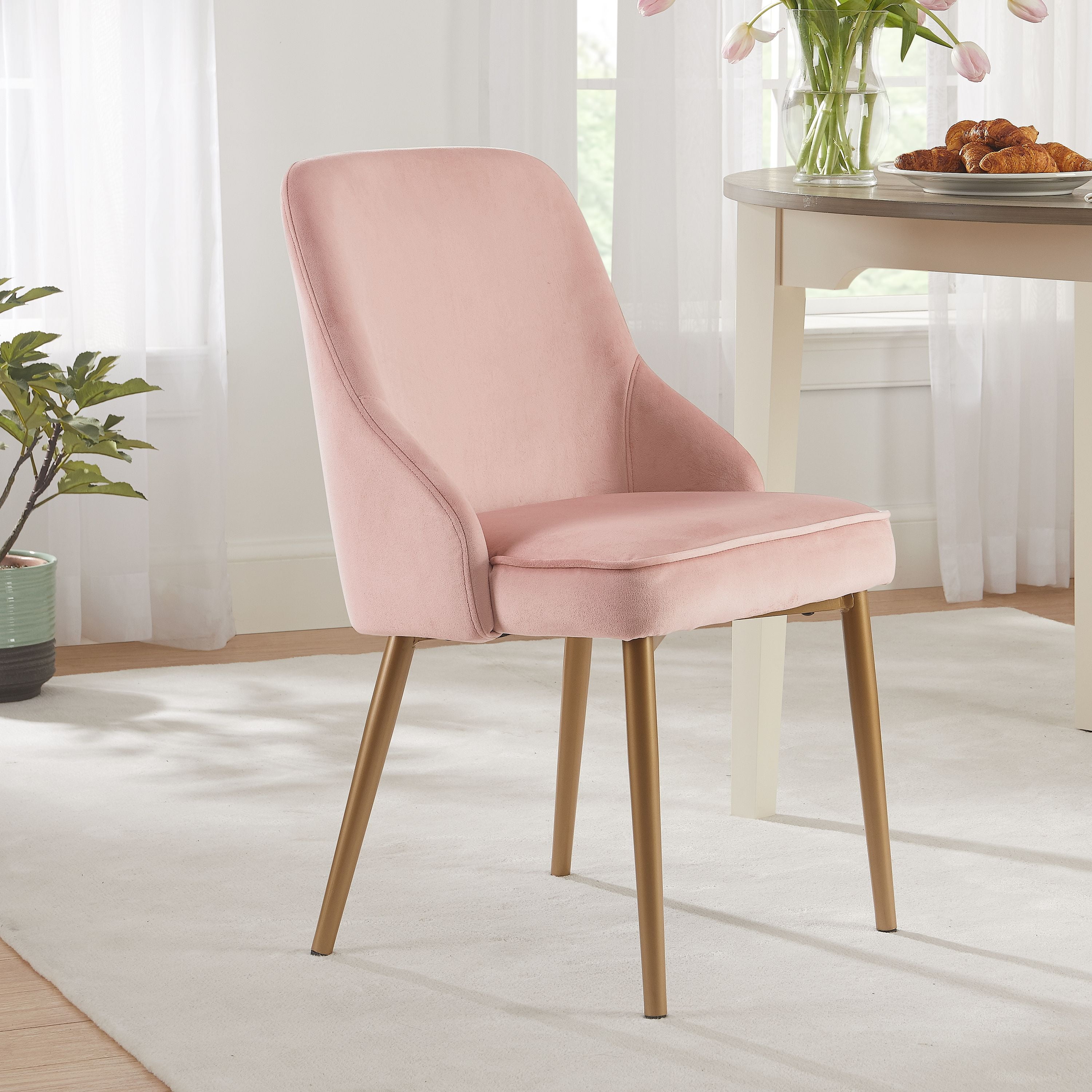 Better Homes Gardens Reed Faux Velvet, Better Homes And Gardens Gerald Dining Chairs