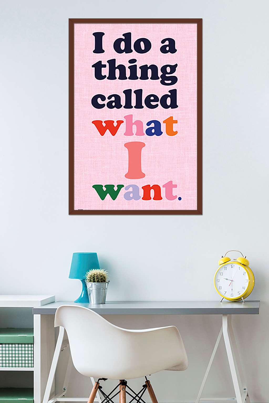 Sassy Saying Wall Poster, 22.375" x 34", Framed