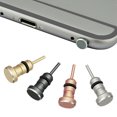 thumbnail image 6 of Universal Aluminium Alloy 3.5mm Audio Earphone Dust Plug Phone Dustproof Cap Stopper Sim Card Tray Eject Pin, 6 of 9