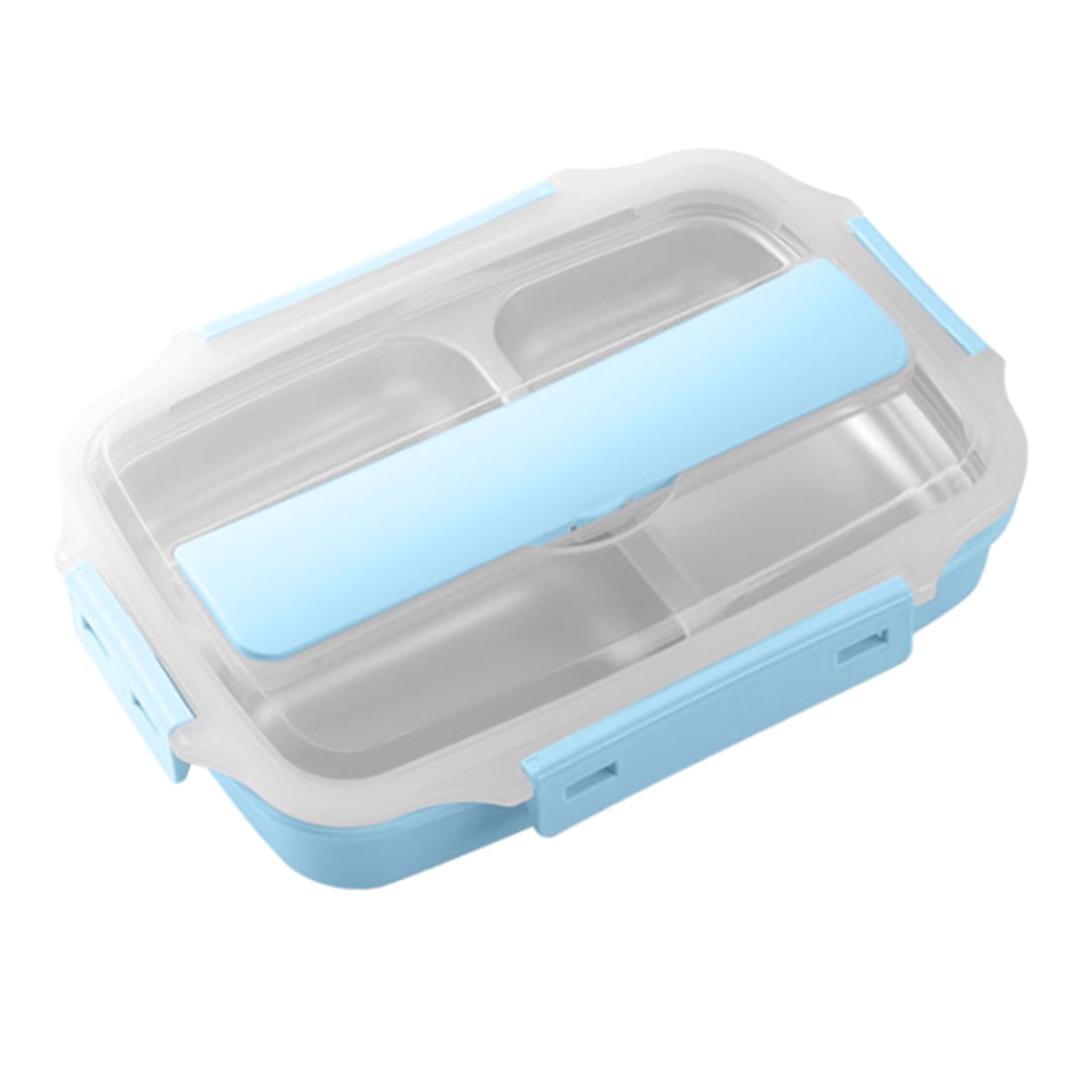 AU-Microwave Heating Lunch Box Leak-Proof Picnic Divided Storage Bento Container