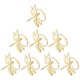 thumbnail image 4 of 8PCS Dragonfly Napkin Ring Gold DIY Hotel Wedding Banquet Table Display Metal Napkin Buckle, 4 of 5