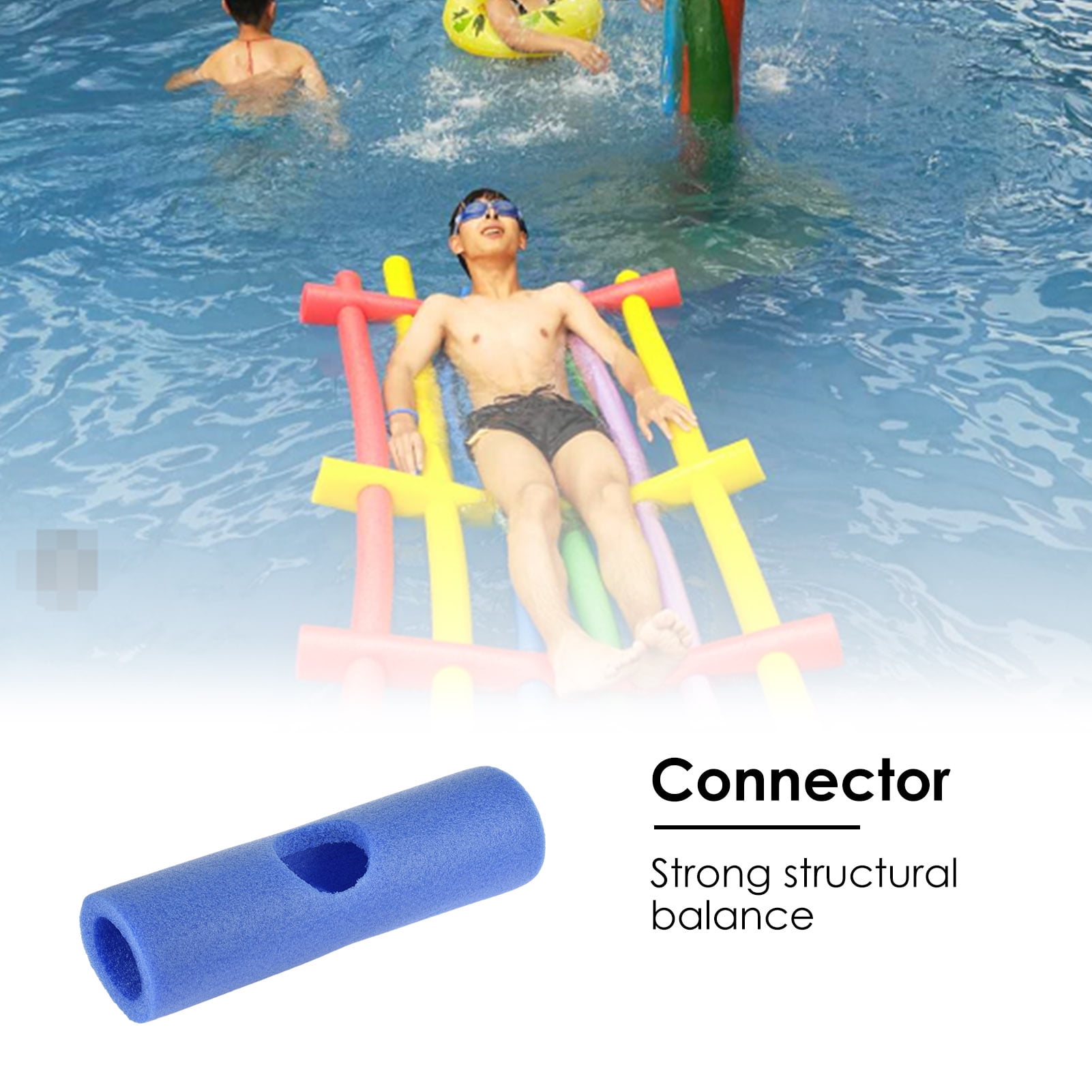 3 Pack Float Noodle Connector Swim/Pool Water Toy Assemble Connection Joint 