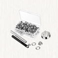 thumbnail image 3 of GOOHOCHY  203 PCS D Rings for Purse Craft Kits Adults Air Eye Tool Set, 3 of 8