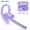 purple, variant on New Bee M54 Bluetooth Headset, Single Ear Wireless Earpiece with 500mAh LED Digital Charging Case