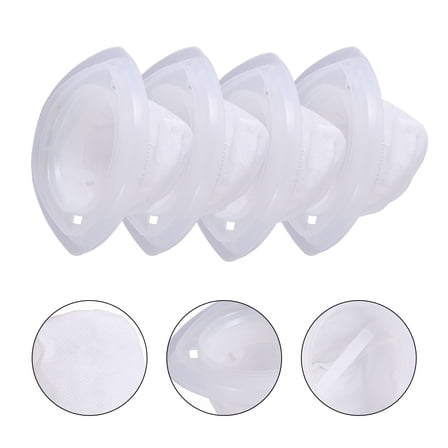 FOLOYORI 4Pcs Hand Vacuum Filters for EVF100 Exhaust Air Filtration White