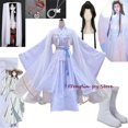 thumbnail image 2 of Pelucas de disfraz de cosplay Tian Guan Ci Fu Xie Lian, sombrero de bambú, disfraces de Halloween de Chu Wanning HanFu, sombrero de bendición del oficial del cielo, 2 of 5