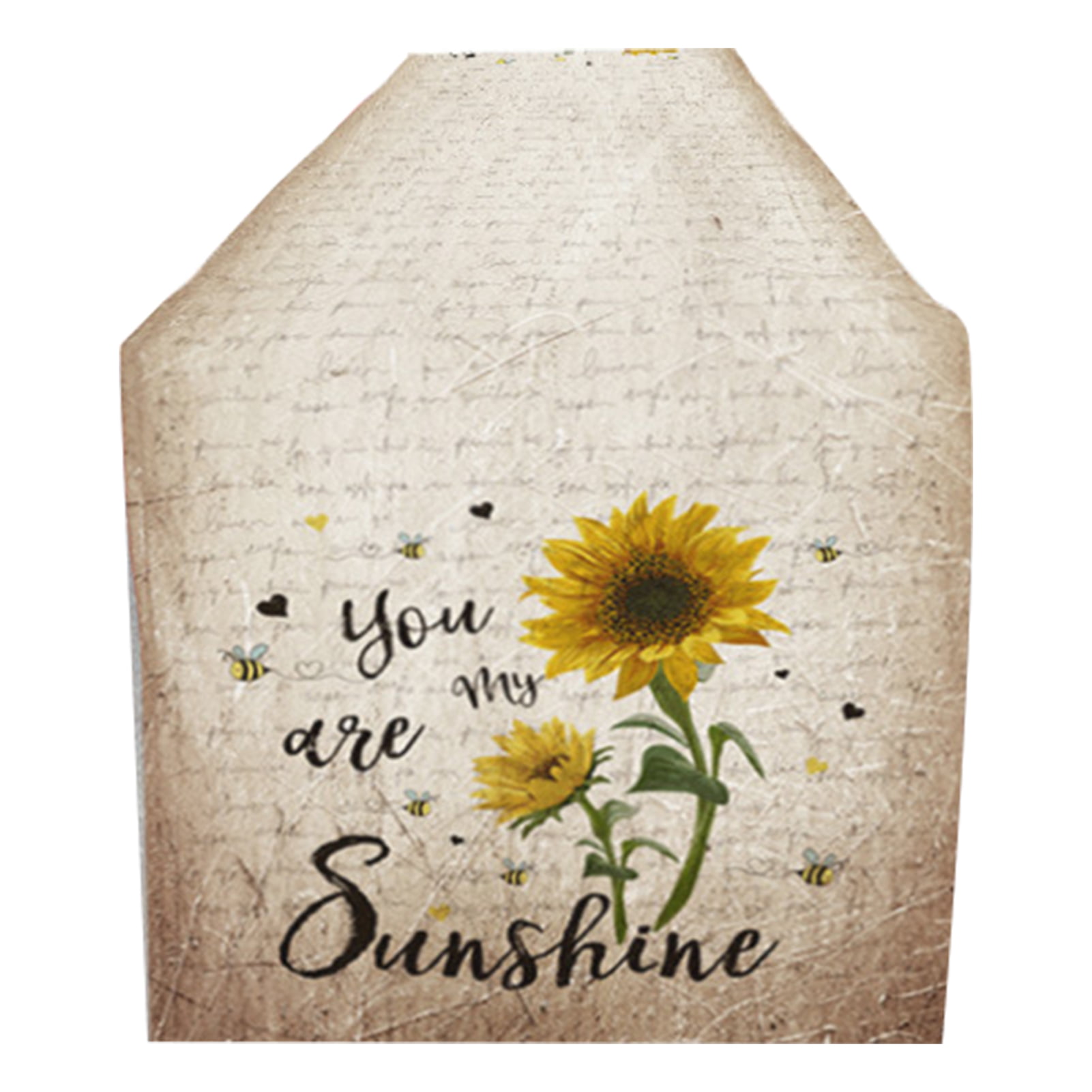 Home Rustic Sunflowers Fresh Summer Style Floral Decor Cotton Table Runner 72"/. 