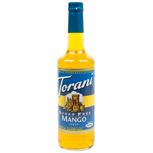 Torani 750 mL Sugar Free Mango Flavoring / Fruit Syrup