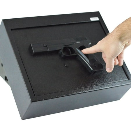 Biometric Fingerprint Drawer Personal Gun Safe, (Best Rated Biometric Gun Safe)