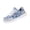 Silver, variant on Distressed Denim Patchwork Skate Sneakers for Women Lace Up Closure Contrast Fringe Check Street Trend Casual Footwear Platform Daily Styling Low Top Board Shoes Blue 39