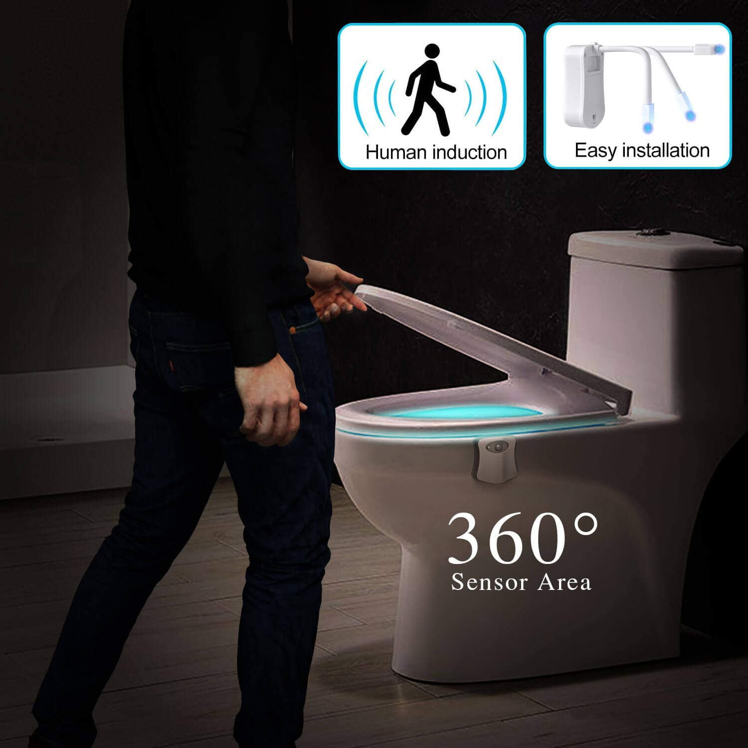 Nifty Toilet Lights for Midnight Trips to the Bathroom – LifeSavvy