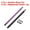 Black, Purple, variant on 2pcs Stylus Pens for Touch Screens with 6 Extra Tips Capacitive Stylus Universal Tablet Pen, Gold Black