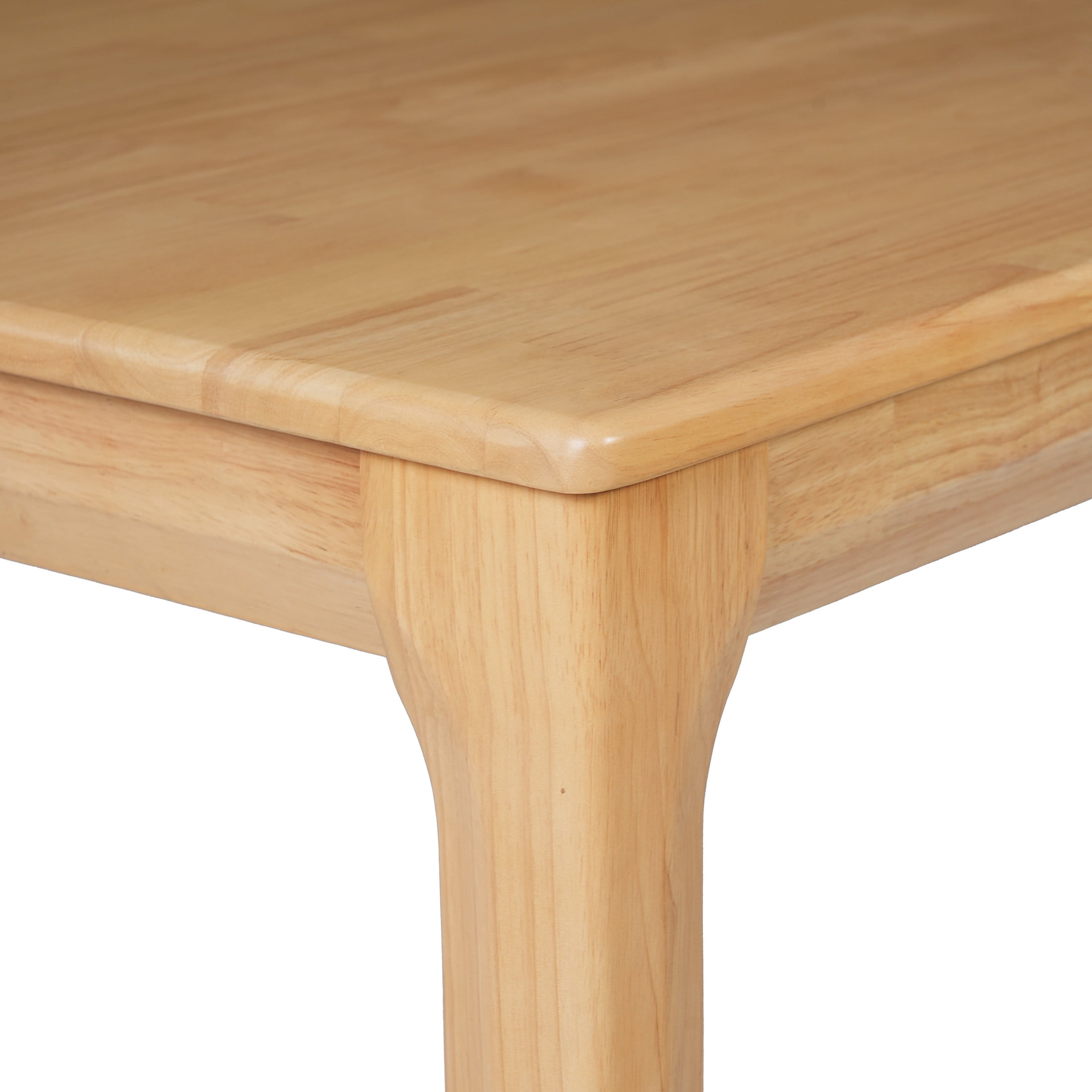 Christopher Knight Home 70" Minimalist Modern Rubberwood Rectangular Dining Table for 6-8, Natural