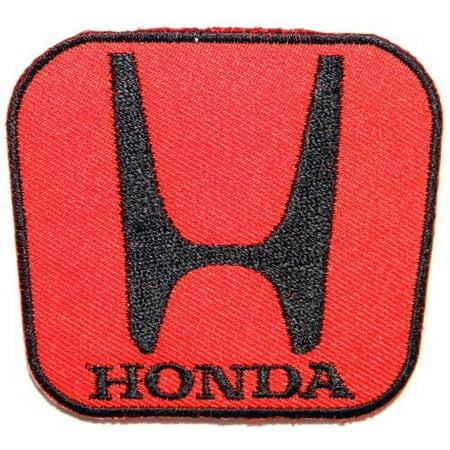 Honda Logo Patch - HONDA Racing Car Embroidered Patch 2.75