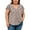 1# Blue-pink, variant on SHIBEVER Womens Tops Plus Size Short Sleeve Summer Floral Top V Neck Tops for women Basic Loose Tees Shirts for Women Casual Clothes Pinkish-black XXXL