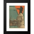 thumbnail image 2 of Gustav Klutsis 14x18 Black Modern Framed Museum Art Print Titled - Communism Equals Soviet Power Plus Electrification (1930), 2 of 5