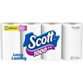 thumbnail image 1 of 1000 Sheets Per Roll, 8 Rolls, Bath Tissue, 1 of 4