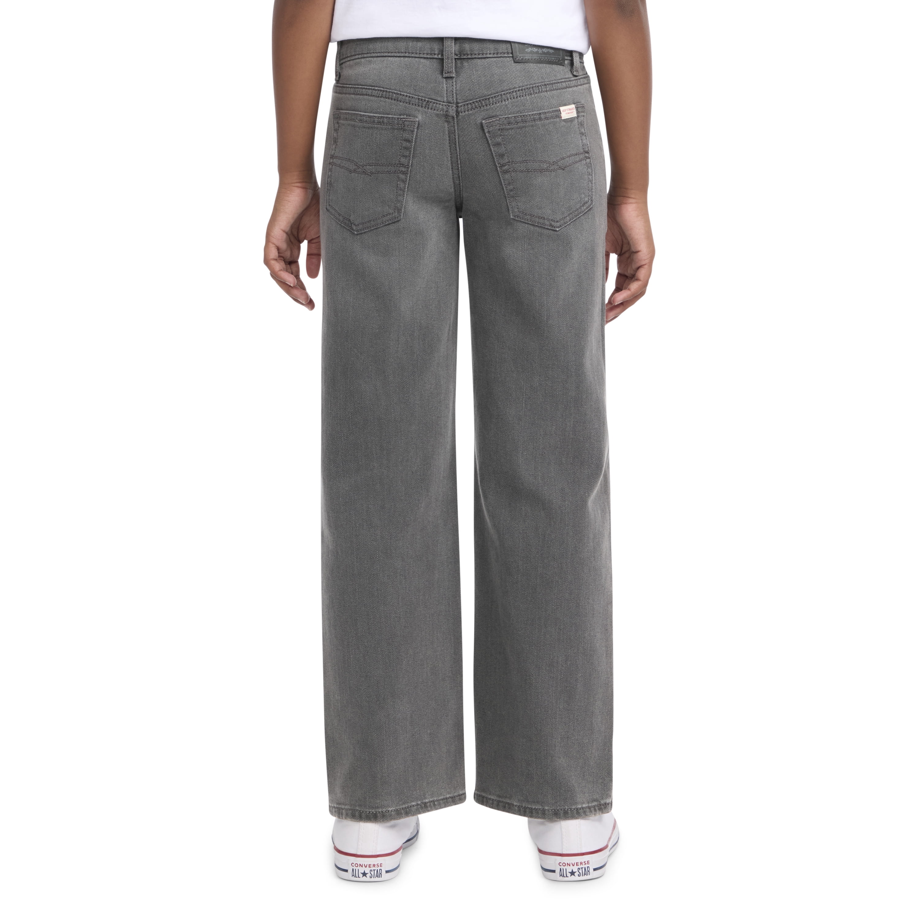 Levi Strauss Signature Girls Wide Leg Jeans, Sizes 5-18