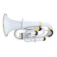 thumbnail image 3 of BB PITCH Stylish Euphonium Brass White with 4 valves, 3 of 5