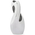 thumbnail image 2 of Nambe Metal Alloy Pebble Twist Bud 8-Inch Vase, for Centerpiece Table Home, Silver, 2 of 7