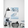 thumbnail image 4 of Marmont Hill Inc. 'Racing the Slopes' Painting Print on Wrapped Canvas 30 x 45, 4 of 5