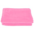 thumbnail image 1 of Acogedora manta de felpa a rayas para interiores y exteriores: rosa pastel, 1 of 8