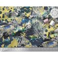 thumbnail image 2 of Soimoi Cotton Duck Fabric Animals & Texture Print Fabric by The Yard 42 Inch Wide, 2 of 3