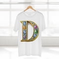 thumbnail image 4 of Letter Shirt, Shirt with Letters, Tee Shirt with Gold Letters, 4 of 18