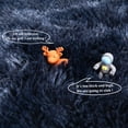 thumbnail image 5 of Fluffy Area Rugs for Living Room Modern Plush and Thick Extra Large Faux Fur Shag Rug Non-Slip Tie Dye Carpet for Bedroom,Fuzzy Shaggy Rugs for Kids Nursery Dorm,Navy Blue, 5 of 8