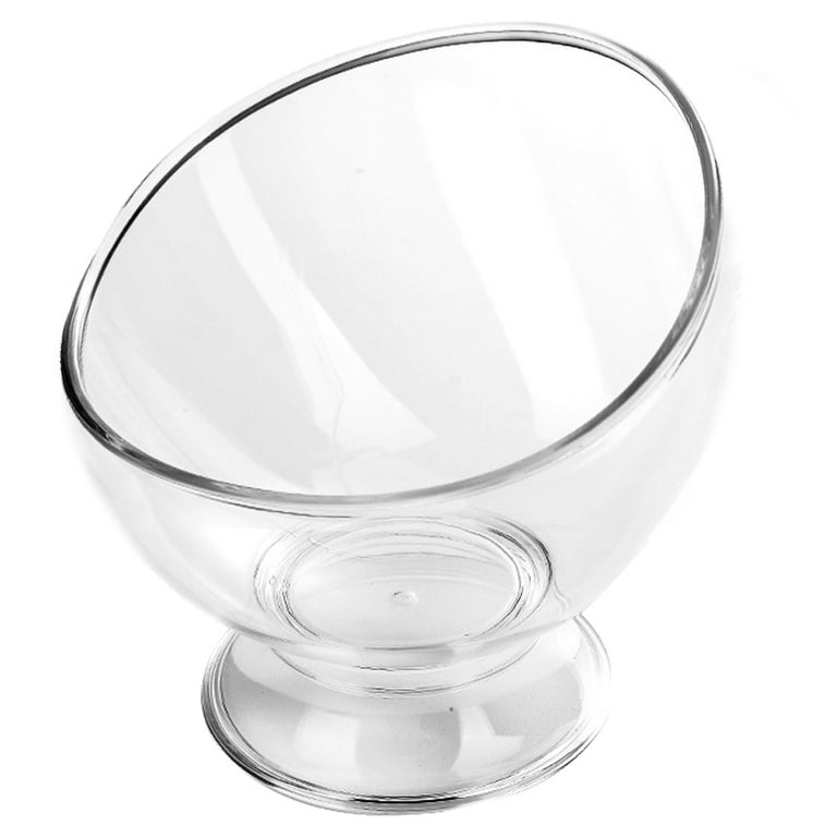 NUOLUX Bowl Glass Bowls Set Transparentstorage Bowl Clear Lids Set