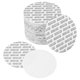 thumbnail image 1 of Forros de tapa de espuma adhesivos redondos Uxcell PS para sellos sensibles a la presión para frascos de 2.48" 80 Pcs Negro, 1 of 7