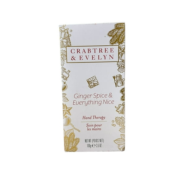 Crabtree & Evelyn Ginger Spice & Everything Nice Hand Therapy 3.5 oz