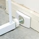 thumbnail image 5 of 4-Pack Wall Cup Protectors for Baby Gates, Enhances Stability of Pressure-Mounted Gates (White), 5 of 5