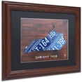 thumbnail image 2 of Trademark Fine Art 'Kentucky License Plate Map' Canvas Art by Design Turnpike, Black Matte, Wood Frame, 2 of 4