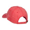 thumbnail image 3 of Glam Ma Embroidered Washed Cap - Red OSFM, 3 of 5