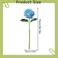 thumbnail image 3 of Artificial Flowers, Artificial Hydrangea Flowers, Faux Hydrangea Bouquet, Fake Floral Stems, Multi Color D 1 Bundle Cloth, Home Decor for Wedding Bouquets Centerpieces Office Party Fall Arrangements, 3 of 6