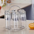 thumbnail image 3 of Glass Cup Mug Holder Rack, Metal Mug Holder, Coffee Mug Holder, 3 of 5