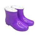 thumbnail image 2 of OKBOP Waterproof rain boots for women waterproof Waterproof Outdoor Gardening Ankle-High Desert Pull-On Flat Heel, 2 of 5