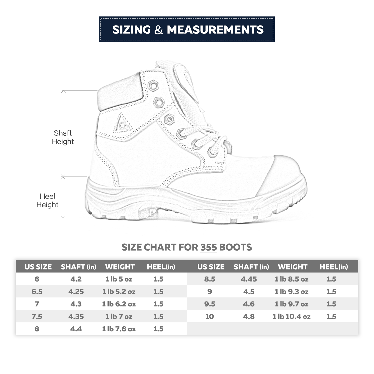 women's work boots size 4