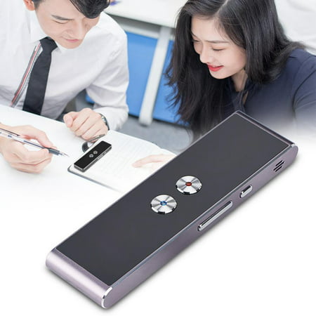Knifun Portable Smart Two-Way Real Time Multi-Language Voice Translator for Learning Travel Meeting, Voice Translator, Chinese-English Voice (Best Chinese Translator App)