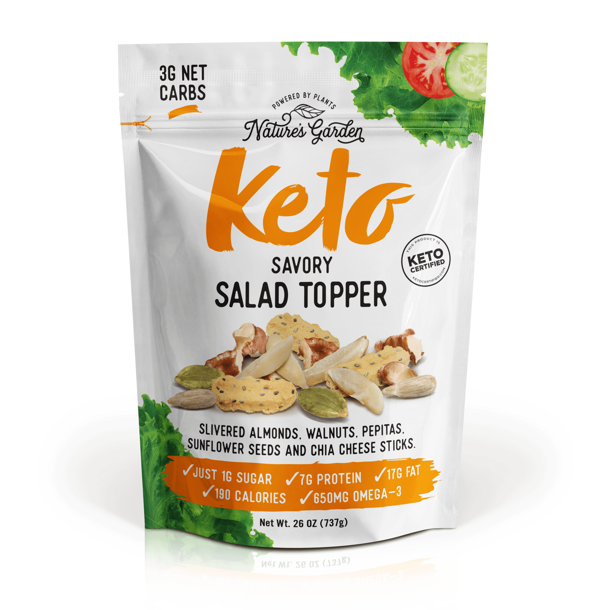 Nature's Garden Keto Savory Salad Topper