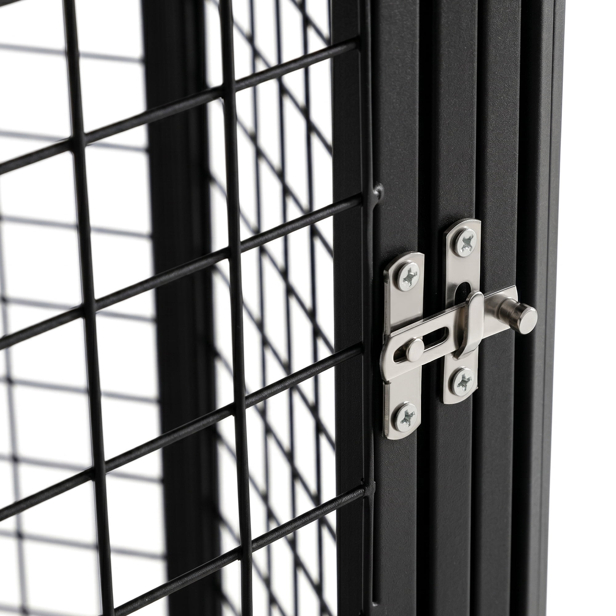 Okeysen Large 69" Hexagon Rolling Metal Bird Cage with Stand and Removable Trays