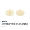 thumbnail image 4 of Tornillo Tapa Cubiertas Unique Bargains 40uds 12x3mm Beige, 4 of 5