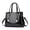 Black, variant on Travel Crossbody Bags For WomenBright Stone Pattern Fashion Handbag, Stylish Daily Shoulder Crossbody Messenger Purse
